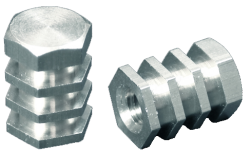 Aluminum 4 Hex Insert