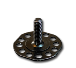 Male Stud Plate Bonding Fastener - T 38mm x 15mm Baseplate