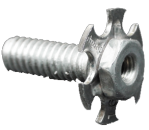 Male Stud Plate Bonding Fastener - T 38mm x 15mm Baseplate