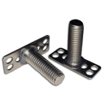 Male Stud Plate Bonding Fastener - T 38mm x 15mm Baseplate