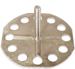 Male Stud Plate Bonding Fastener - 76mm Baseplate