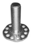 Male Stud Plate Bonding Fastener - T 38mm x 15mm Baseplate