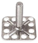 Male Stud Plate Bonding Fastener - T 38mm x 15mm Baseplate