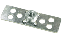 Female Nut Bonding Fastener - T 50mm x 15mm Baseplate