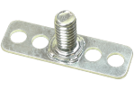 Male Stud Plate Bonding Fastener - T 38mm x 15mm Baseplate