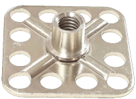 Female Collar Bonding Fastener - 50mm Baseplate