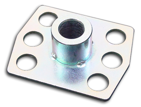 Female Collar Bonding Fastener - 48mm x 38mm Baseplate