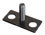 Male Stud Plate Bonding Fastener - T 38mm x 15mm Baseplate